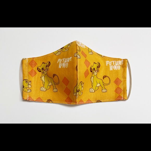 Kids DISNEY CHARACTERS Face Mask w/Filter Pocket - Picture 12 of 15